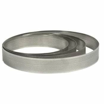 Форма кондитерская "Круг" d=10см h=3,5см нерж. перфорированная MGSteel | CRR1035P