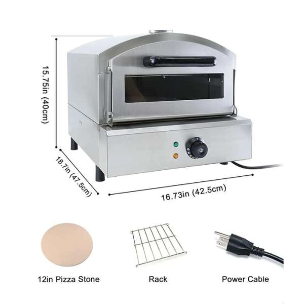 Печь для пиццы Hopert PRO-EB-P340