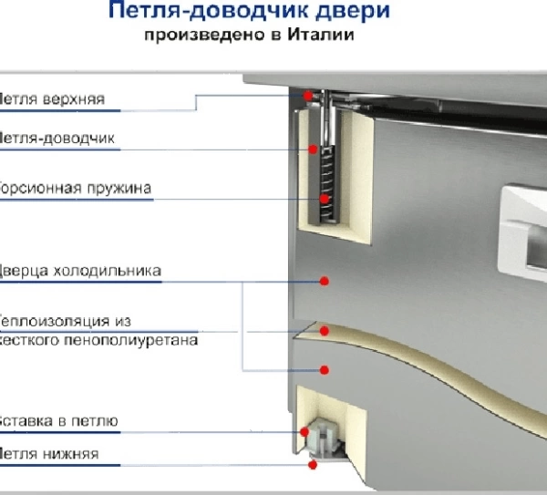 Стол холодильный Hicold GN 111/TN