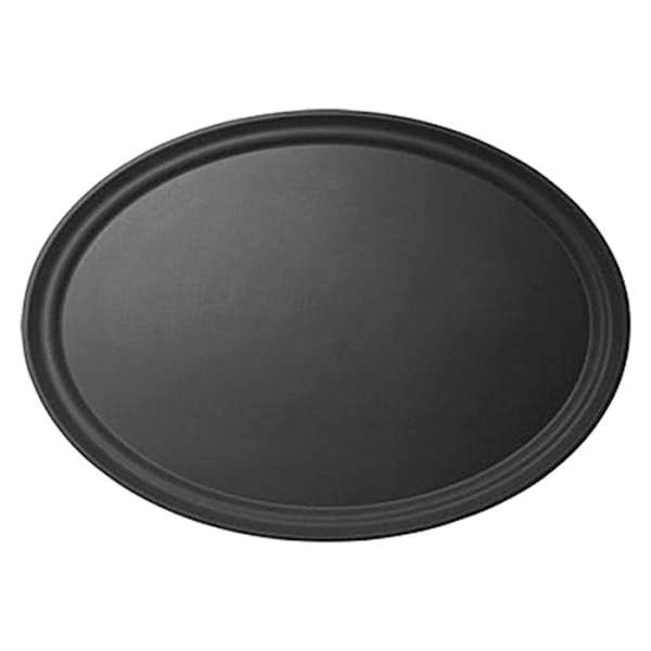Поднос овальный с резиновой поверхностью Cambro 2700CT черный