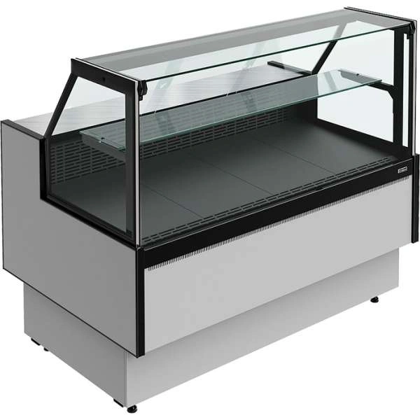 Витрина холодильная Carboma GC95 SV 1,25-1 с боковинами (версия 2.0) 9006-9005