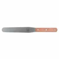 Лопатка кондитерская 10см прямая нерж с дерев. ручкой P.L. Proff Cuisine | GS-10208-110AK