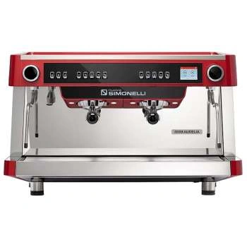 Кофемашина рожковая Nuova Simonelli NUOVA AURELIA MP 2Gr 220V red+high groups+Autopur