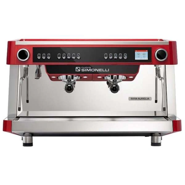 Кофемашина рожковая Nuova Simonelli NUOVA AURELIA MP 2Gr 220V red+high groups+Autopur